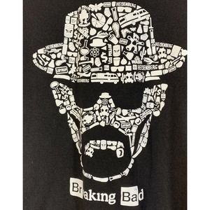 Breaking Bad Mens Black Short Sleeve Graphic T Shirt Size Medium